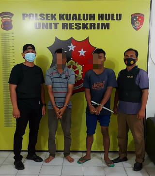 Transaksi Sabu di Perkebunan Sawit Warga, 2 Pria Labura Ditangkap