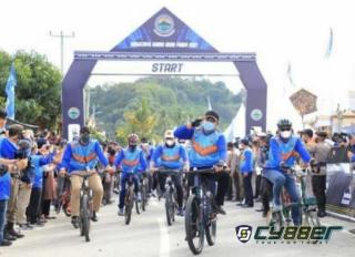 Gubernur Herman Deru Lepas Ribuan Peserta SRGF 2021