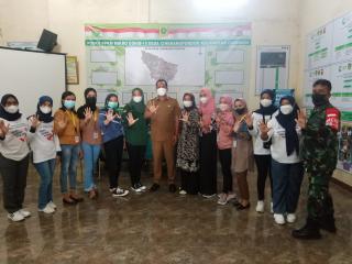 Kodim 0621 Bogor Gelar Vaksinasi di Desa Ciherang Pondok