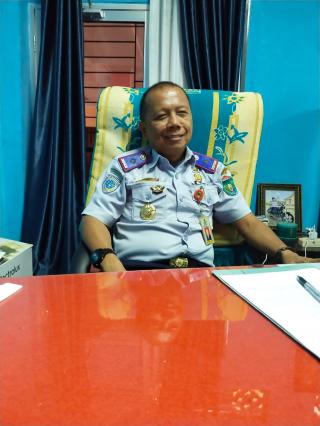 Truk Pengangkut Ayam Tabrak Portal Yang Baru Dibangun,  Begini Tanggapan Kepala Dinas Perhubungan Prabumulih 
