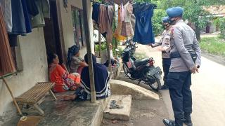 Polisi Sampaikan Pesan Kamtibmas dan Himbau Prokes