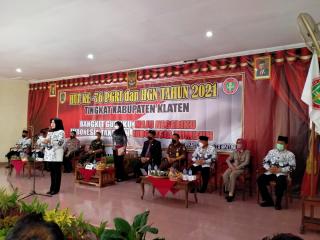 Peringati Hari Guru, Bupati Klaten Optimis Pendidikan Pulih Kembali