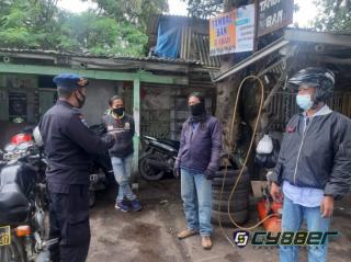 Patroli di Rancaekek, Sat Brimob Polda Jabar Himbau Prokes