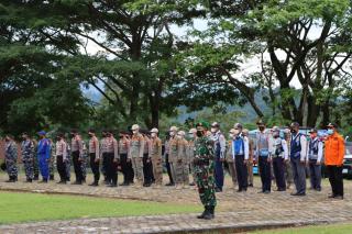Kapolres Tanggamus Hadiri Apel Kesiapsiagaan Bencana
