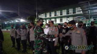 Antisipasi Gangguan Kamtibmas Dampak Reuni 212 Wilayah Bogor TNI Polri Gelar Apel Gabungan