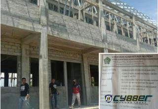 Proyek Pembangunan Gedung Kelas Baru MTS Negeri 2 Desa Waiina Diduga Dikerjakan Tidak Sesuai RAB