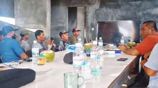 Massa Perwakilan Petani Padi Datangi Proyek Pembangunan Wisata Religi Mesuji