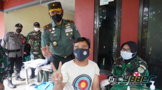 Capaian Vaksinasi Gelaran Korem 061/Sk Tembus Angka 856.477 Masyarakat Tervaksin