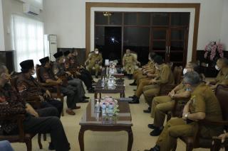 Bupati Asahan Terima Audiensi BPK DHD 45 Sumut dan BPK DHC 45 Asahan