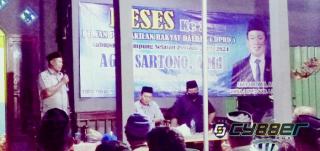 Reses Ke 3 Wakil Ketua 1 DPRD Lamsel Priode 2019-2024 Agus Sartono