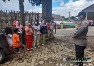 Patroli Dialogis, Bhabinkamtibmas Himbau Prokes pada Warga Binaan