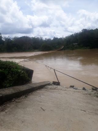 Bupati Inhu Apresiasi Tinggi Atas Perhatian P2JN, Peduli Jembatan Pesajian