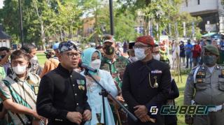 Danrem 061/Sk Hadiri Peresmian Alun Alun Kota Bogor Oleh Gubernur Jabar