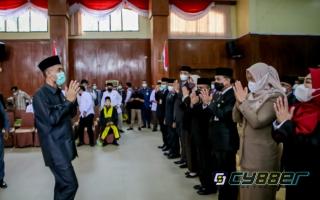 Walikota Dumai Lantik Pejabat Eselon II dan III