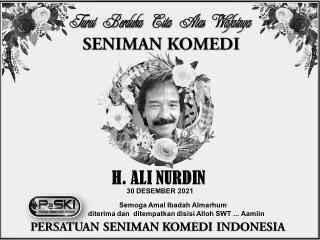 Kabar Duka, Pelawak Senior Ali Nurdin Meninggal Dunia