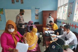 Siswa SDN 1 Sinar Pasmah Antusias Ikuti Vaksinasi