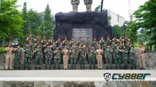 Danrem 061/Sk Dampingi Taruna Akademi TNI Kunjungi Pusat Misi Pemeliharaan Perdamaian (PMPP) Sentul Bogor