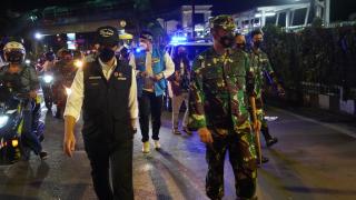 Danrem 061/Sk Pantau Ops Lilin Lodaya dan Patroli Gabungan PAM Pergantian Tahun