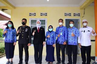 Bupati Rezita Tinjau Laboratorium PCR RSUD Indrasari Rengat