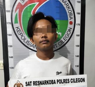 Reserse Narkoba Polres Cilegon Polda Banten Amankan Residivis Narkoba.
