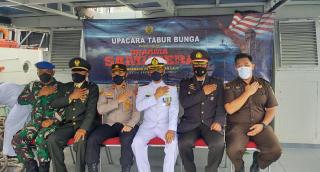 Mengenang Sejarah Heroik Pertempuran Laut, Lanal Banten Peringati Hari Dharma Samudera.
