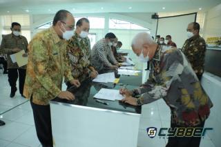 Penyusunan dan Penandatanganan LKPJ TA 2021 Oleh Bupati Asahan H. Surya