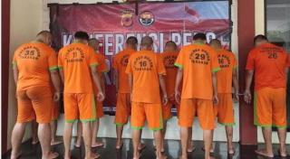 Polisi Bongkar Sindikat Narkoba di Bogor, 10 Pengedar Sabu-Ganja Ditangkap