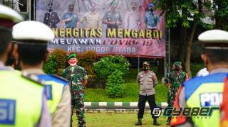 Dalam Apel Sinergitas Tiga Pilar, Ini yang Disampaikan Brigjen TNI Achmad Fauzi
