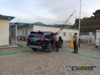 Ditpamobvit Polda Banten Berikan Pengamanan Kepada PT Indo Raya Tenaga