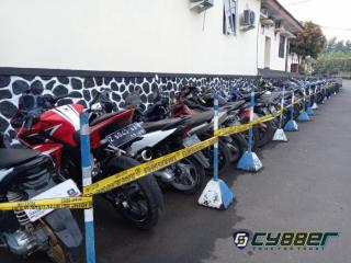 Polisi Amankan Ratusan Kendaraan Hasil Operasi Knalpot Bising