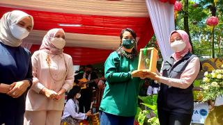 Buka Pameran Tanaman Hias, Atalia Praratya Apresiasi Gagasan Flona