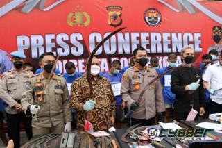 Ketua DPRD Kota Bogor Apresiasi pada Kapolresta dan Jajaran yang Telah Menangkap Pelaku Kekerasan, Sajam dan Narkoba