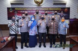 Kapolda Jabar Tandatangani NPHD Tahun 2022 Antara Pemprov dengan Polda Jabar