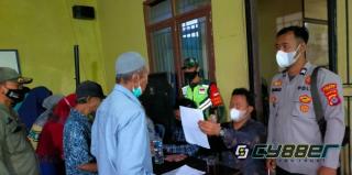 Polsek Cilograng Monitoring Penyaluran BPNT Tahap 1,2 dan 3.