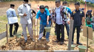 Masjid H Soegianto di Perbatasan Inhu - Inhil Dibangun dengan Pondasi Toleransi