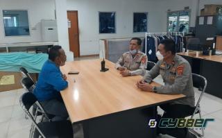 Ciptakan Kamtibmas Melalui Patroli 18B, Kapolsek Pagaden Lakukan Koordinasi ke Perusahaan Industri dan Perbankan