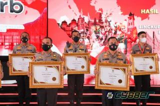 Polresta Cirebon Terima Penghargaan Pelayanan Prima dari Kementerian PANRB