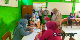 SDN 3 Cijengkol Gelar Vaksinasi Covid 19 Anak 6-11 Tahun 