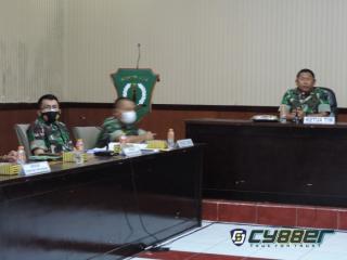 Korem 064/MY Rapat Koordinasi pembangunan Zona Integritas menuju WBK/WBBM
