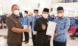 Bupati Majalengka Serahkan SK Pengangkatan P3K