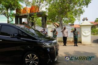 Sambut Kedatangan RI 2 di Tanara, Danrem 064/MY Ini Adalah Tugas Negara