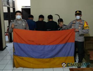 Ugal-Ugalan Diduga Berniat Tawuran, 4 Remaja Diamankan Polisi