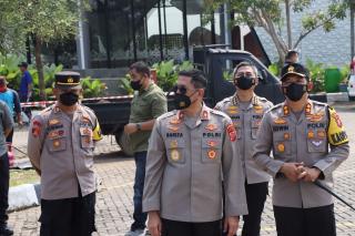 Jelang Arus Mudik Lebaran, Wakapolda Jabar Tinjau Kesiapan Pos Pelayanan Di Majalengka