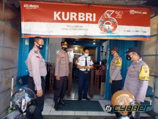 Antisipasi Gangguan Kamtibmas Pada Bulan Ramadhan, Polisi Patroli di Kantor Perbankan dan ATM