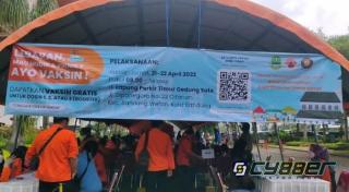 BPBD Provinsi Jawa Barat Gelar Vaksinasi Gratis