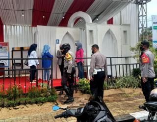 Kapolres Sumedang Tinjau Kesiapan Pos Pengamanan Arus Mudik