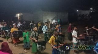 Drum Band Ar-Raudhoh Band Sambut Perayaan Idul Fitri