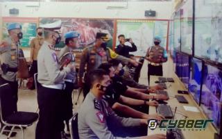 Kombes Pol M. Syarhan, SIK, SH Dampingi Karo Provos Div Propam Mabes Polri Saat Kunker Di Pelabuhan Bakauheni.