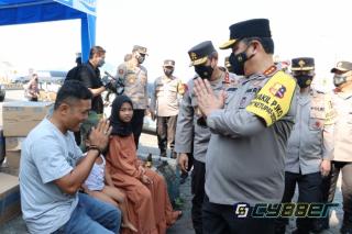 Wakapolri Pantau Dari Udara Jalur Arus Balik Dari Lampung Masih Normal.
