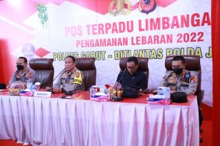 Kapolda Jabar Cek dan Evaluasi Kesiapan Anggota Menghadapi Arus Balik Lebaran Tahun 2022